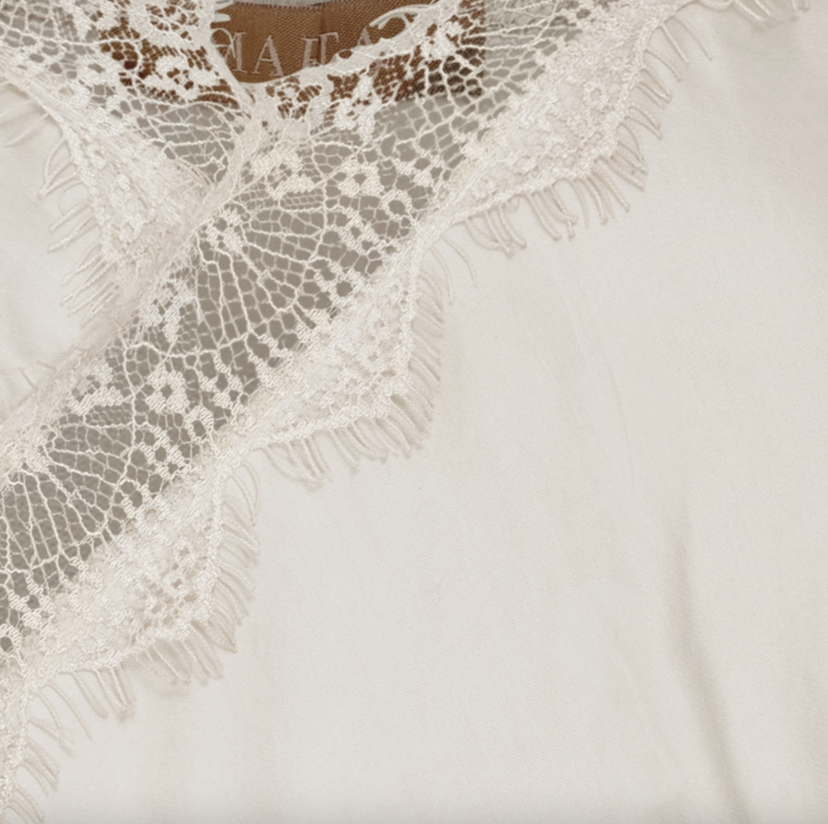 Asymmetrische top - Beige