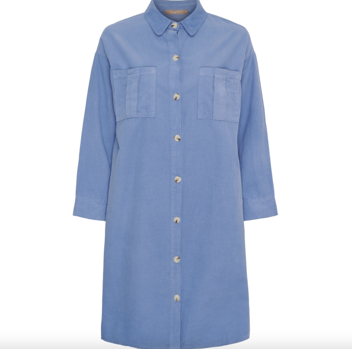 Jurk van baby corduroy - Jeans