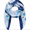 Sjaal blue