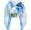 Sjaal blue / yellow