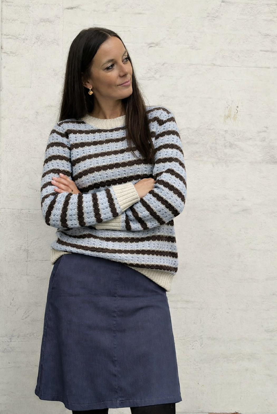 Trui Nivelle blue