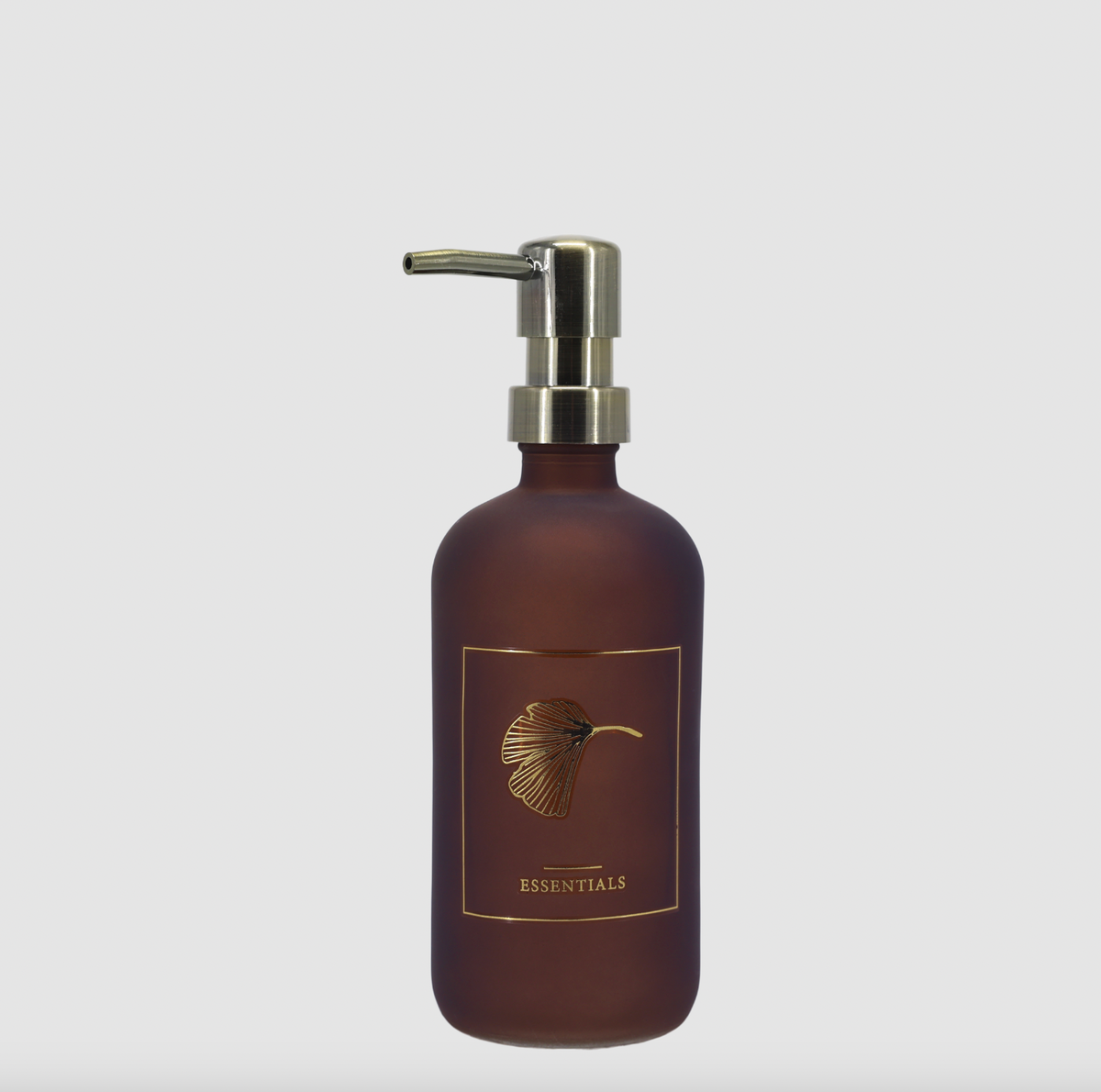 Fles met pomp - Mocca