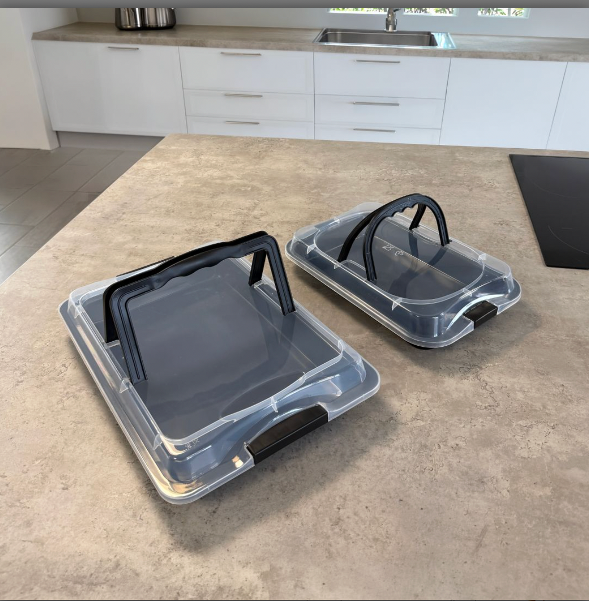Braadpannenset met deksel - 2-pack
