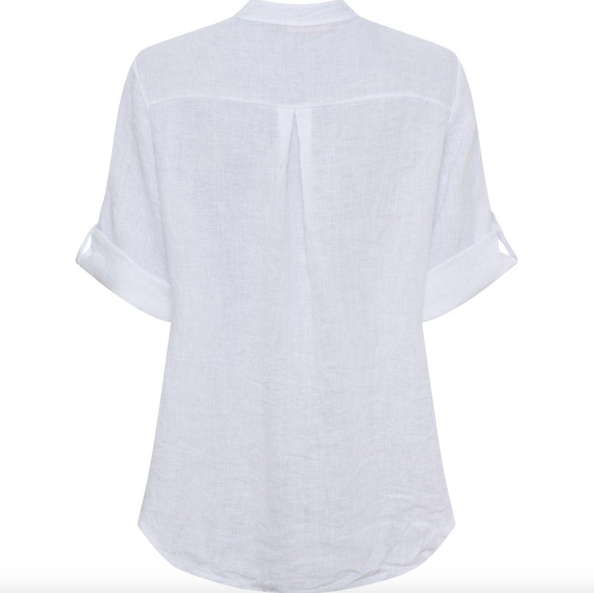 Blouse met overhemdkraag Larisa - White
