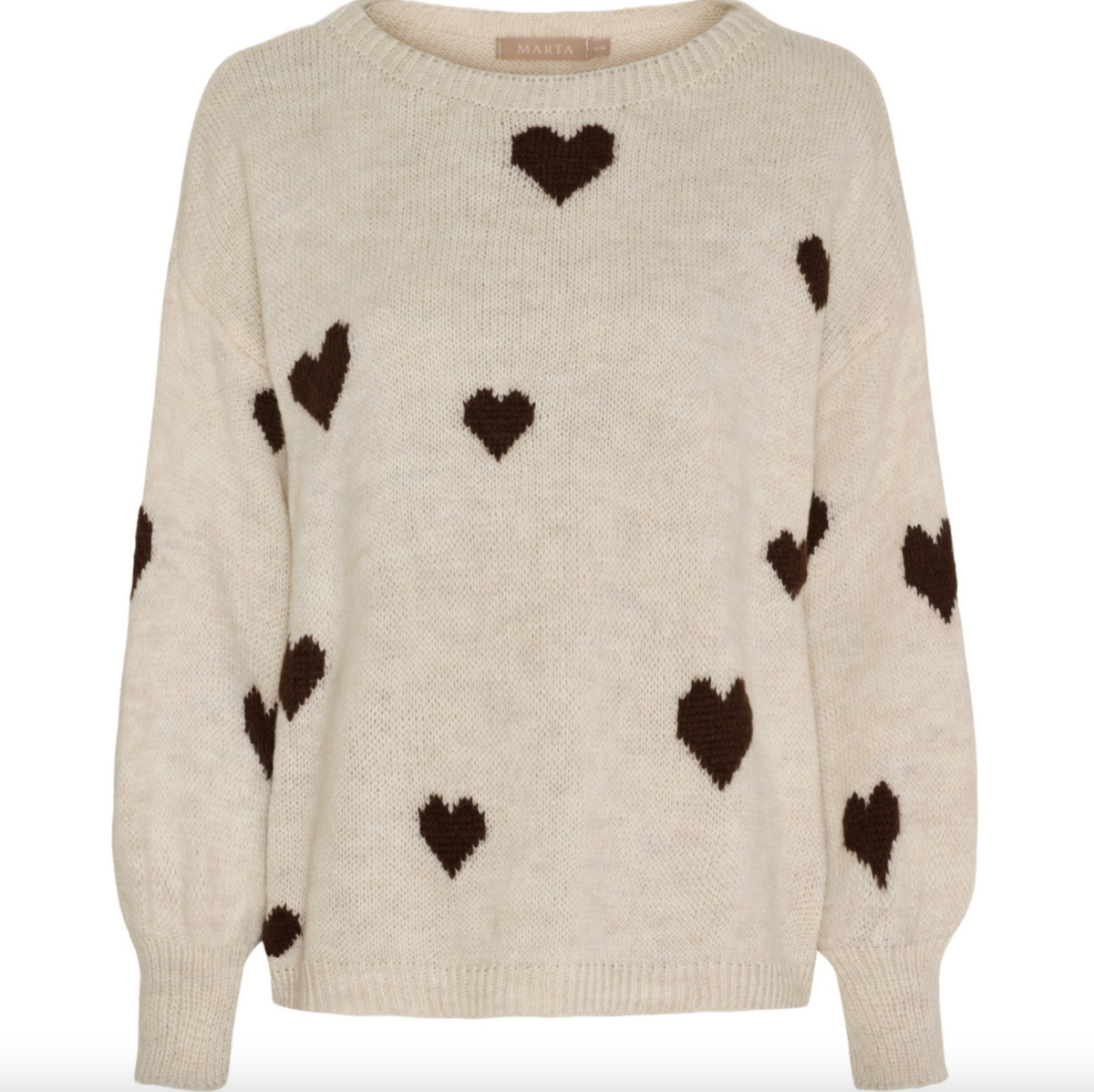 Trui Clover Knit - Beige