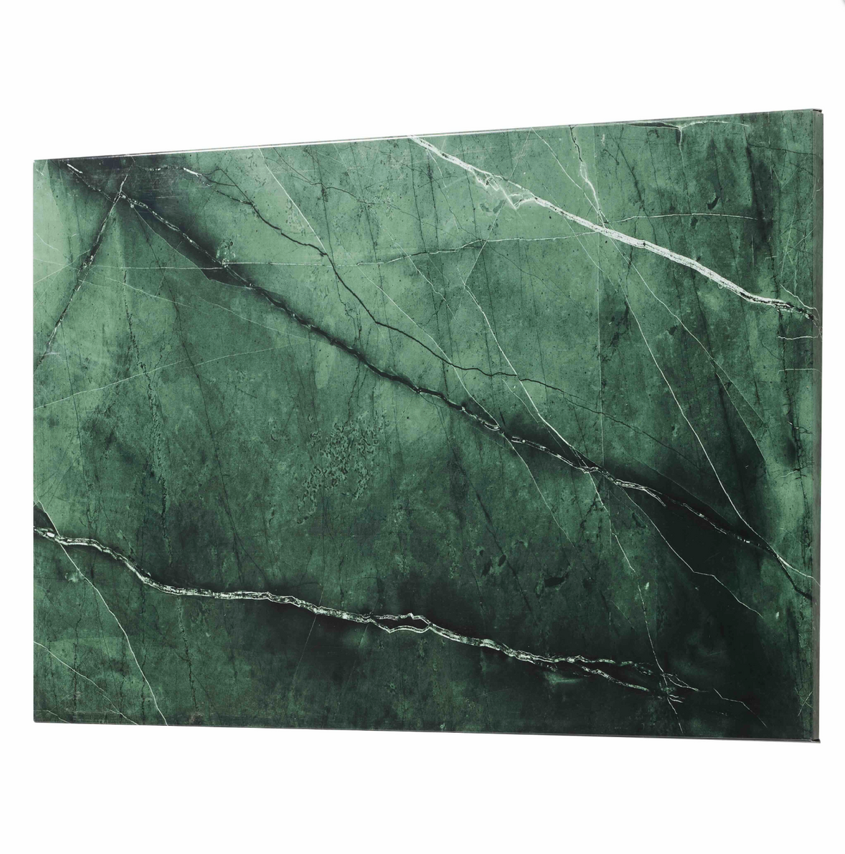 Bord magnetisch 40x60 - Green marmer look