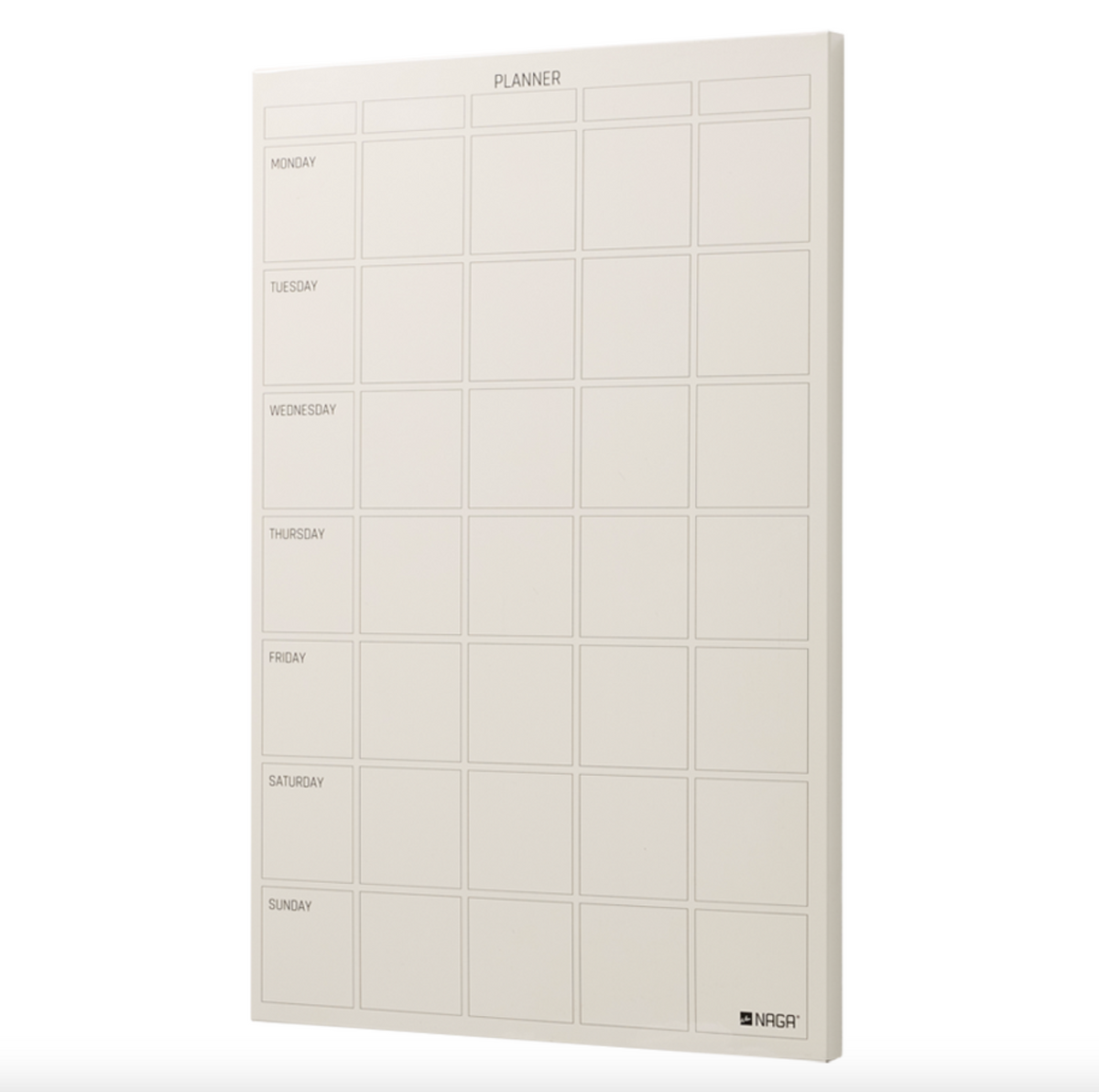 Bord magnetisch beige - Week planner