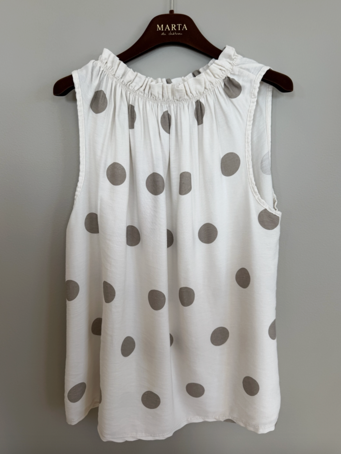 Blouse top Lucina - Beige