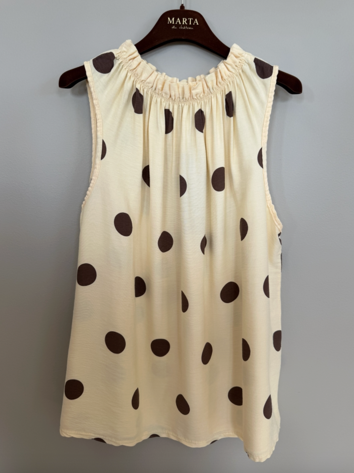 Blouse top Lucina - Yellow
