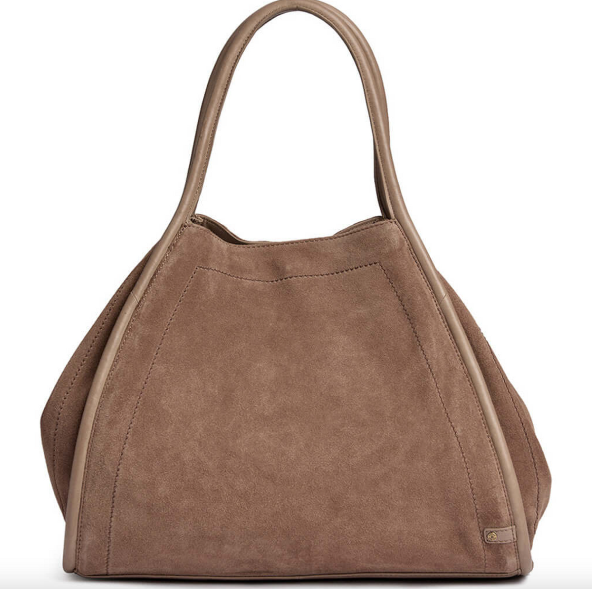 Shopper Suède - Taupe