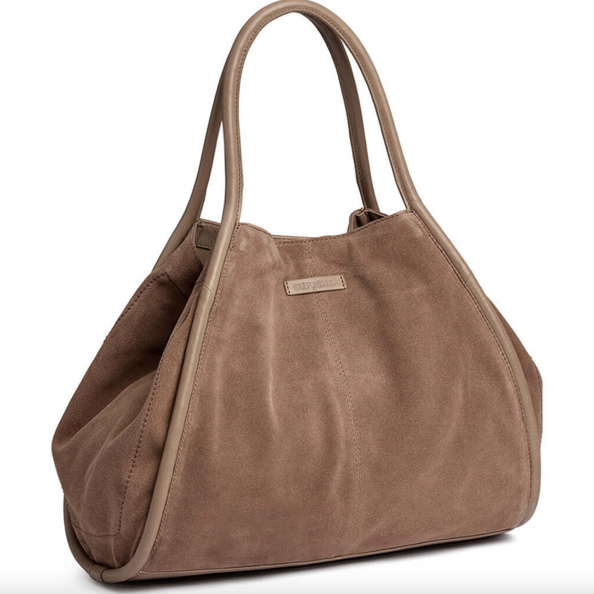 Shopper Suède - Taupe