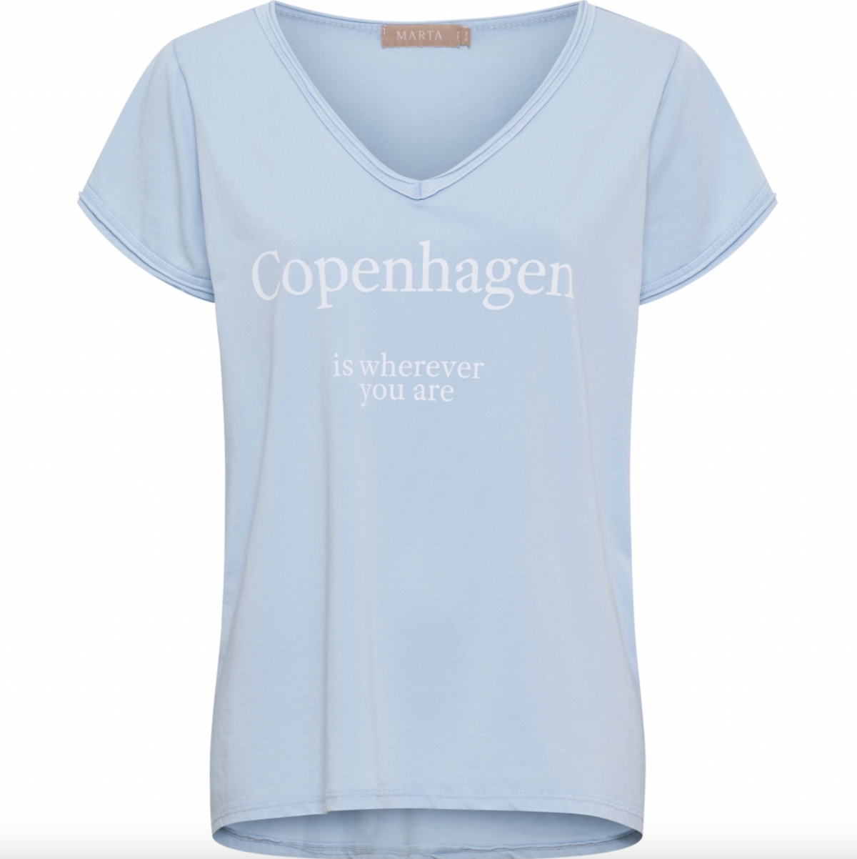 T-shirt Copenhagen - Celeste