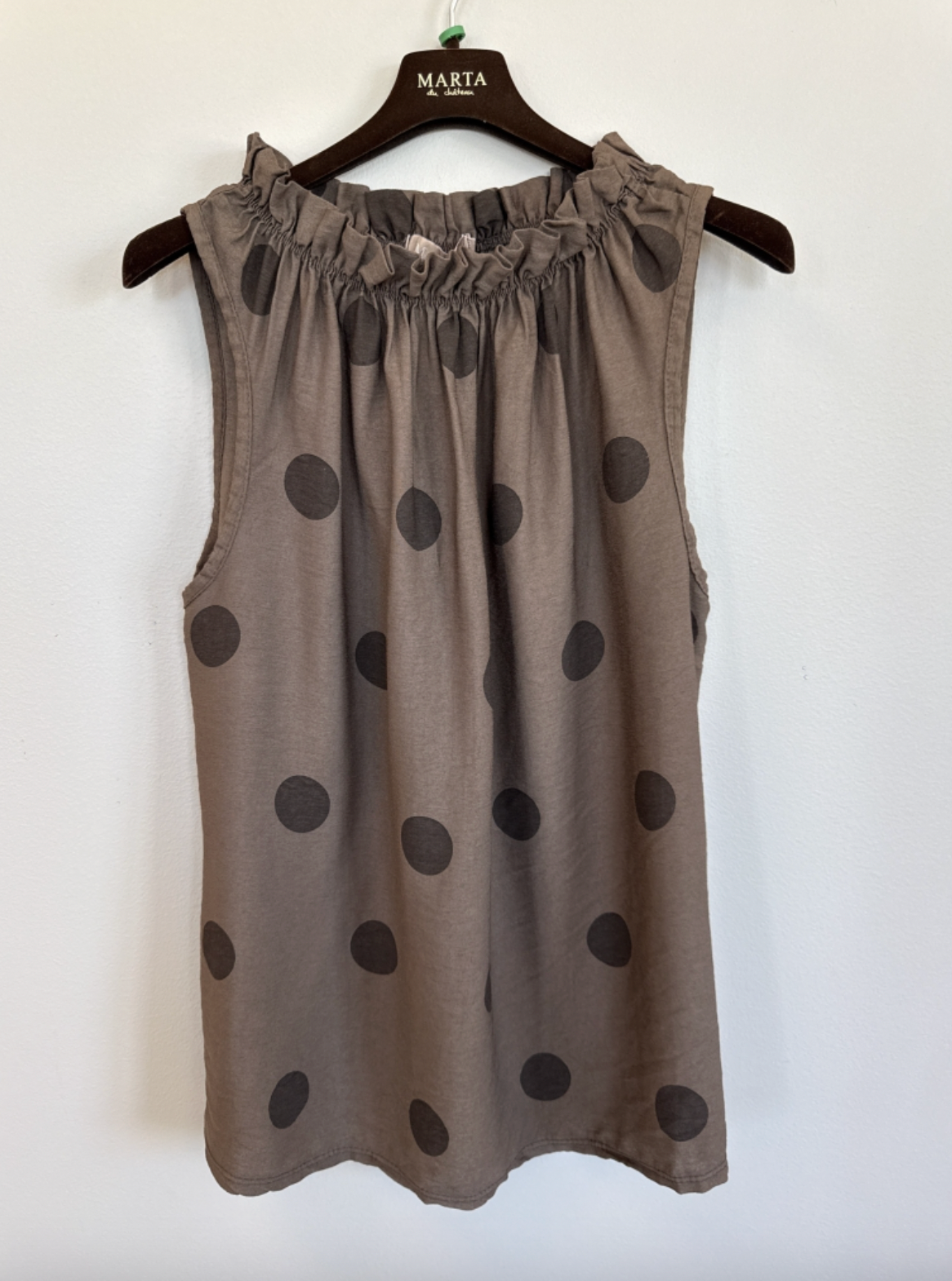 Blouse top Lucina - Brown