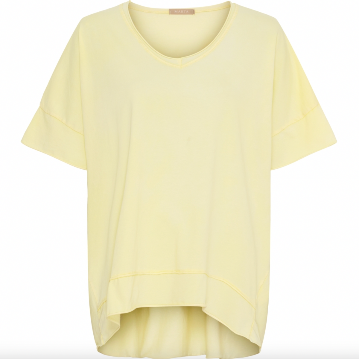 T-shirt yellow Oversize