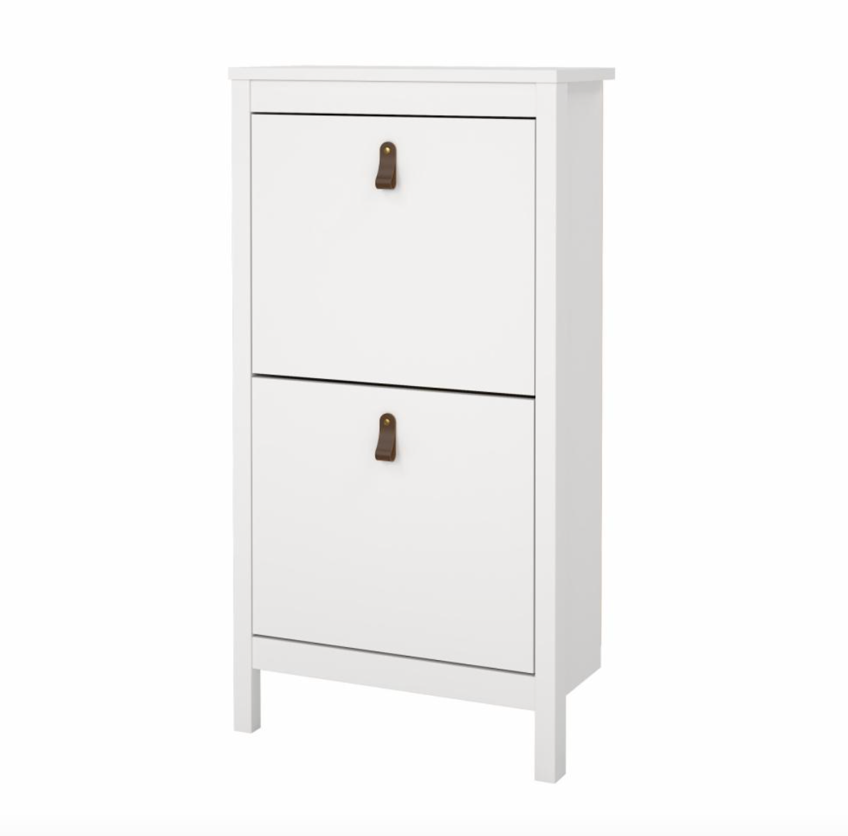 Witte schoenenkast