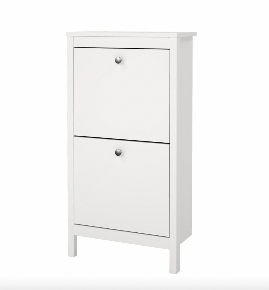 Witte schoenenkast