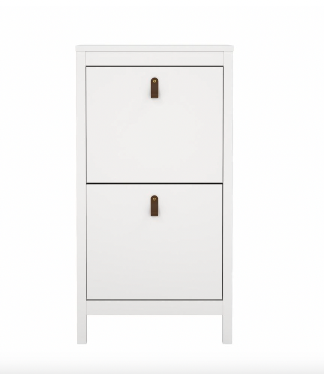 Witte schoenenkast