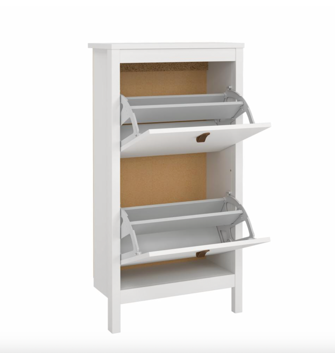 Witte schoenenkast