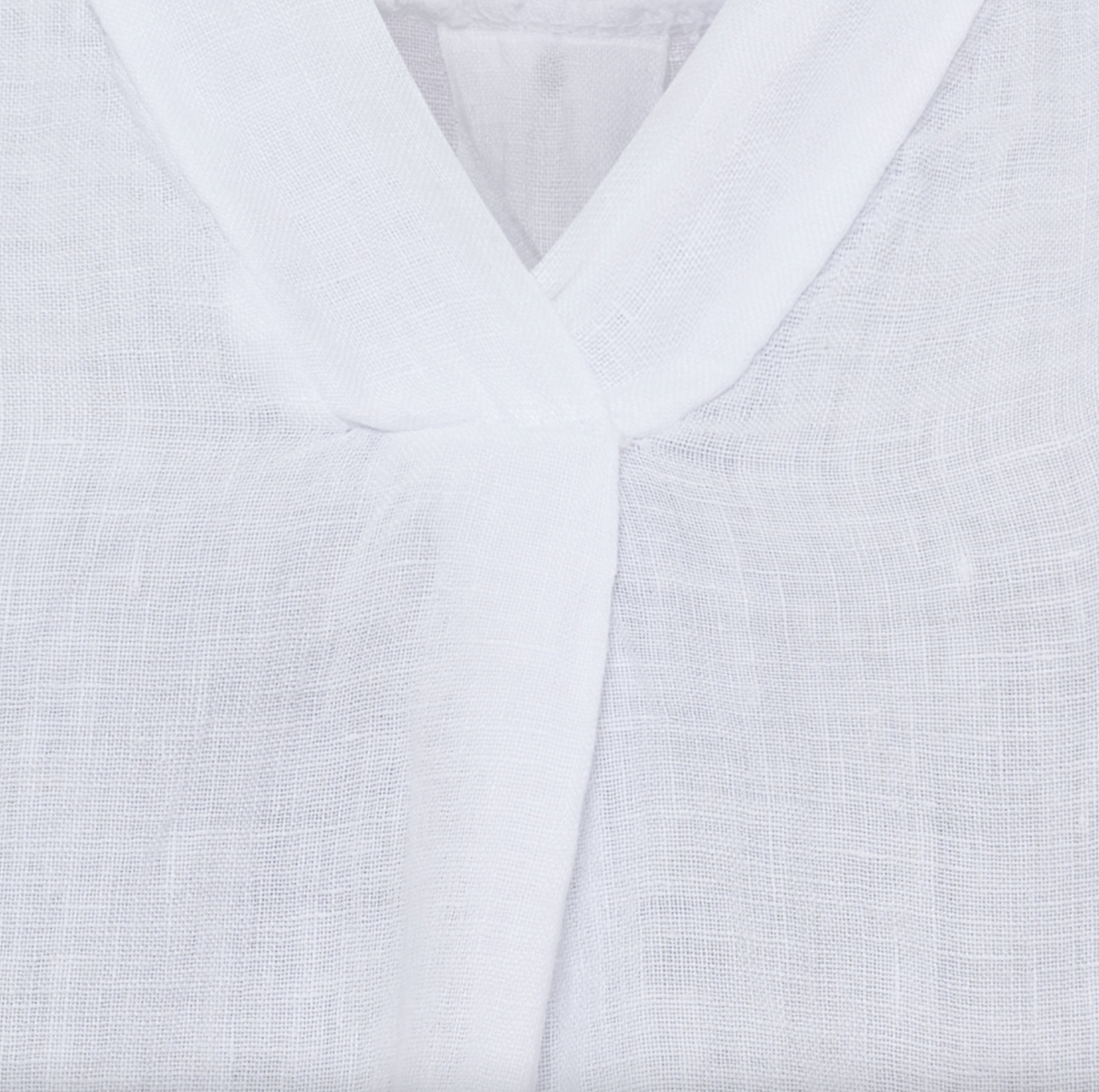 T-shirt - White linen