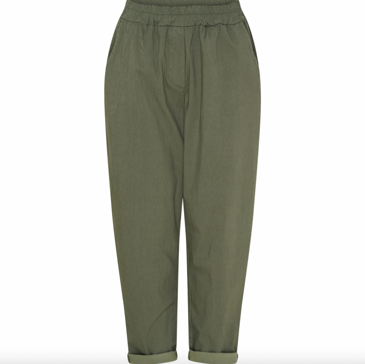 Broek Raffaella - Dark kaki