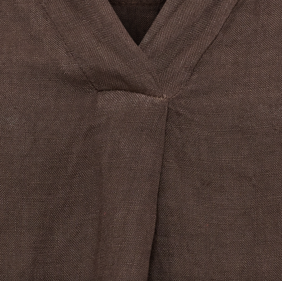 T-shirt - Mocca linnen