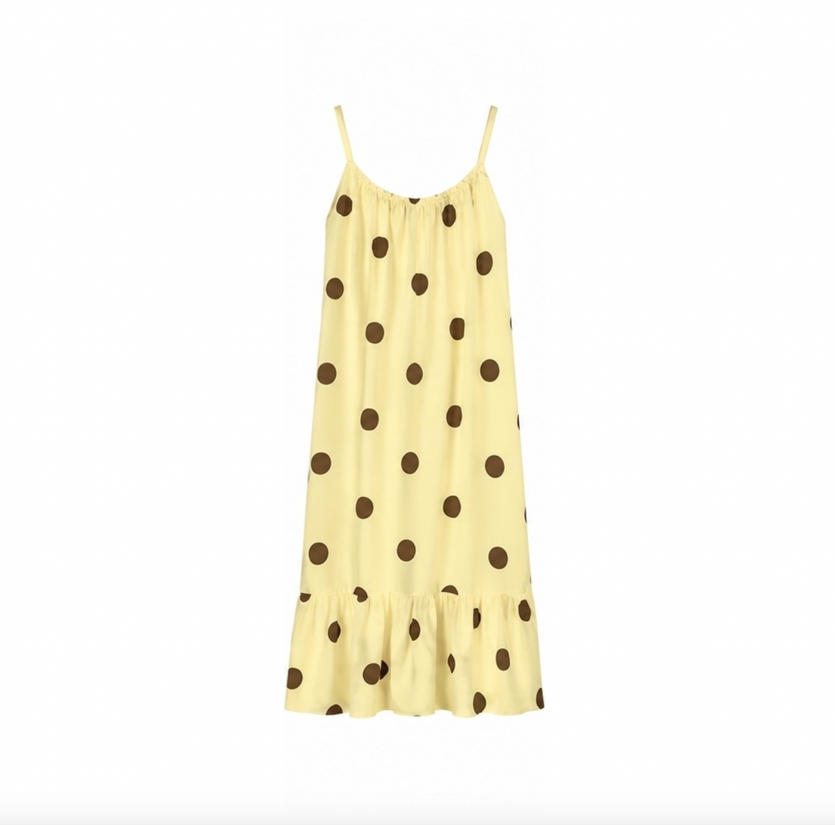 Jurk Luliana yellow