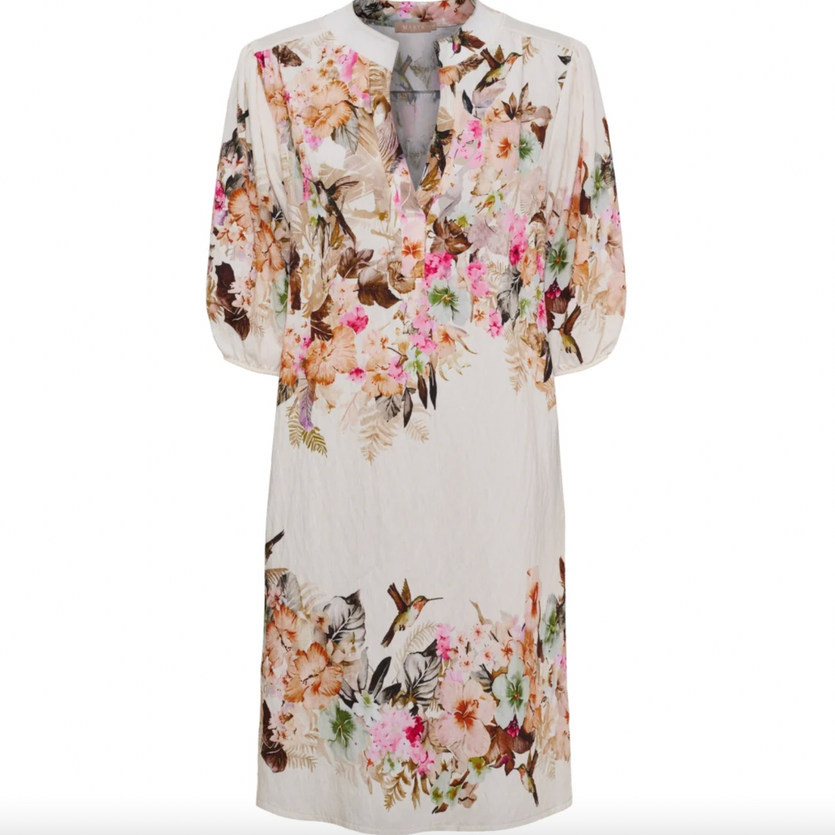 Jurk Felisa Camel