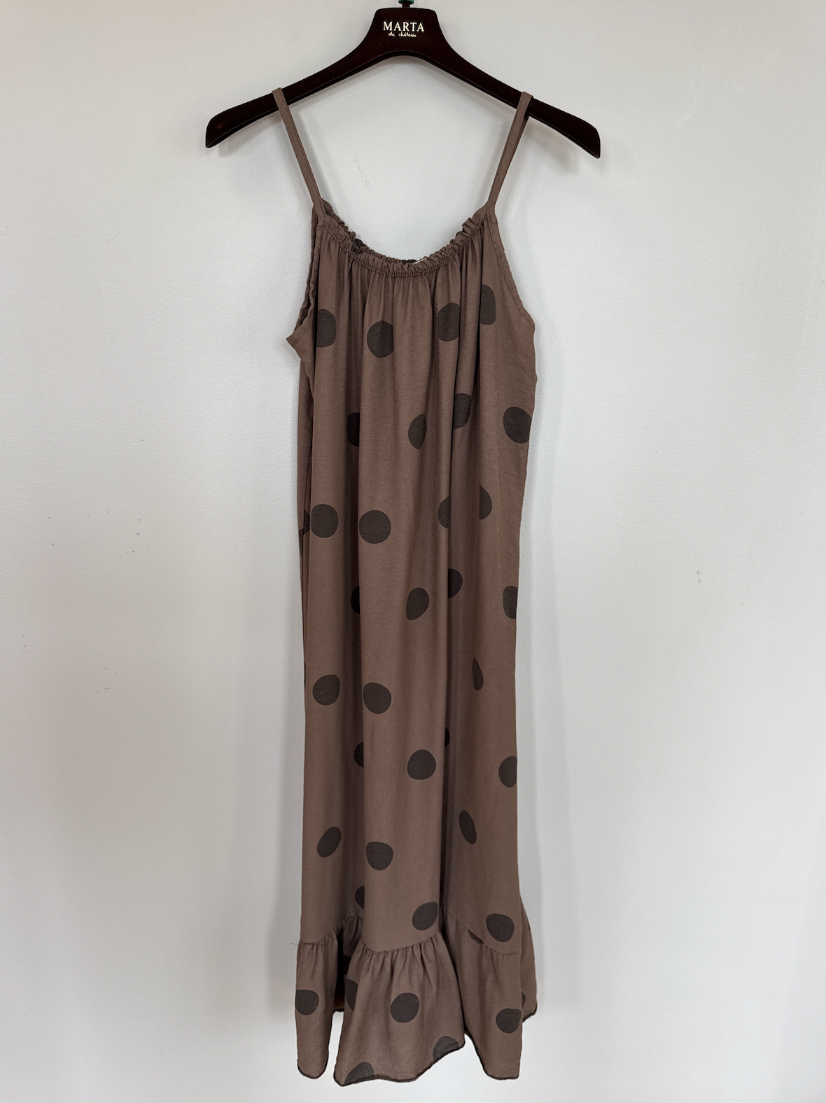 Jurk Luliana brown