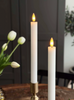 LED Kaarshaarden 22,50 cm - Wit