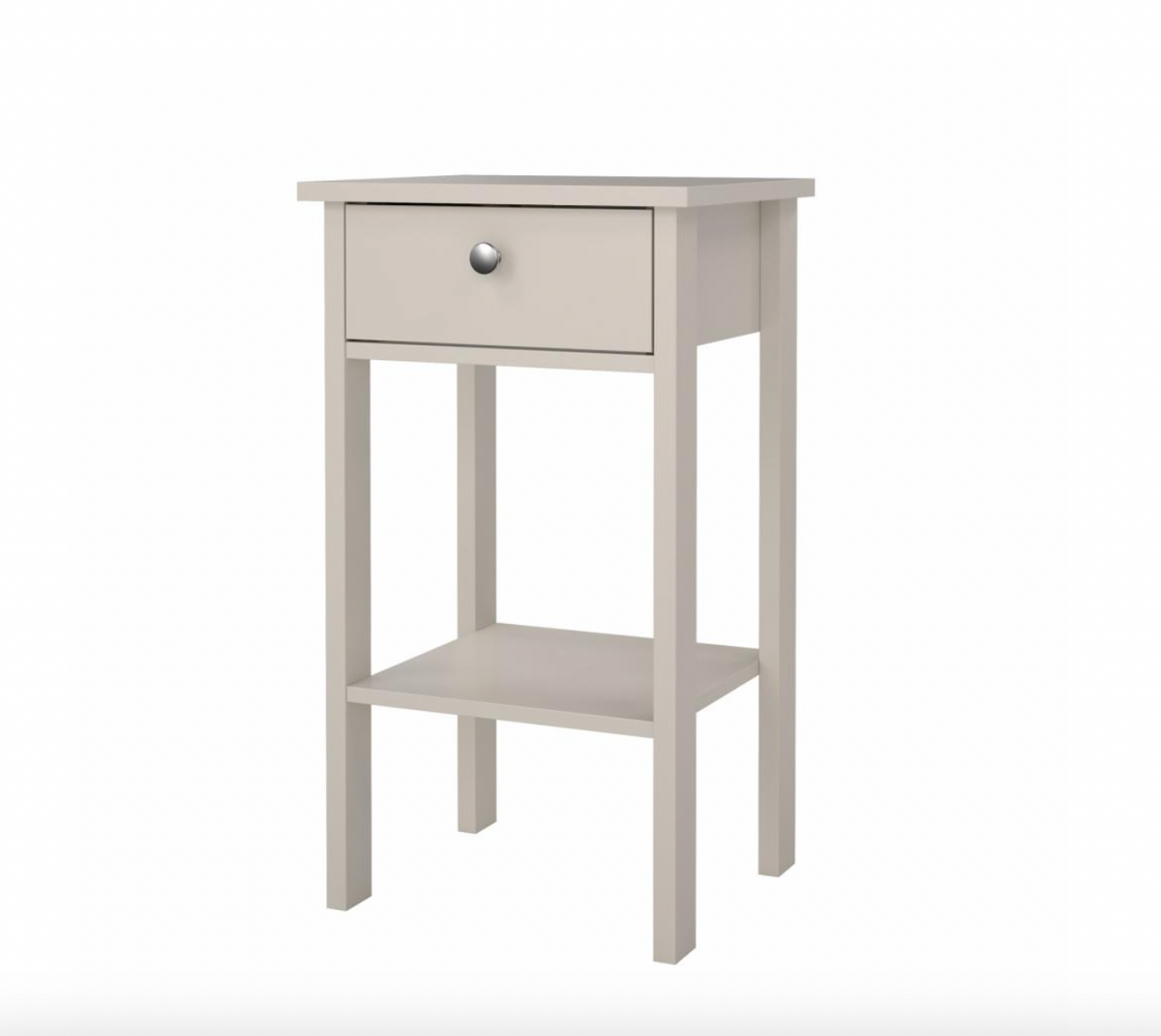 Tafel met lade en plank - Cashmere