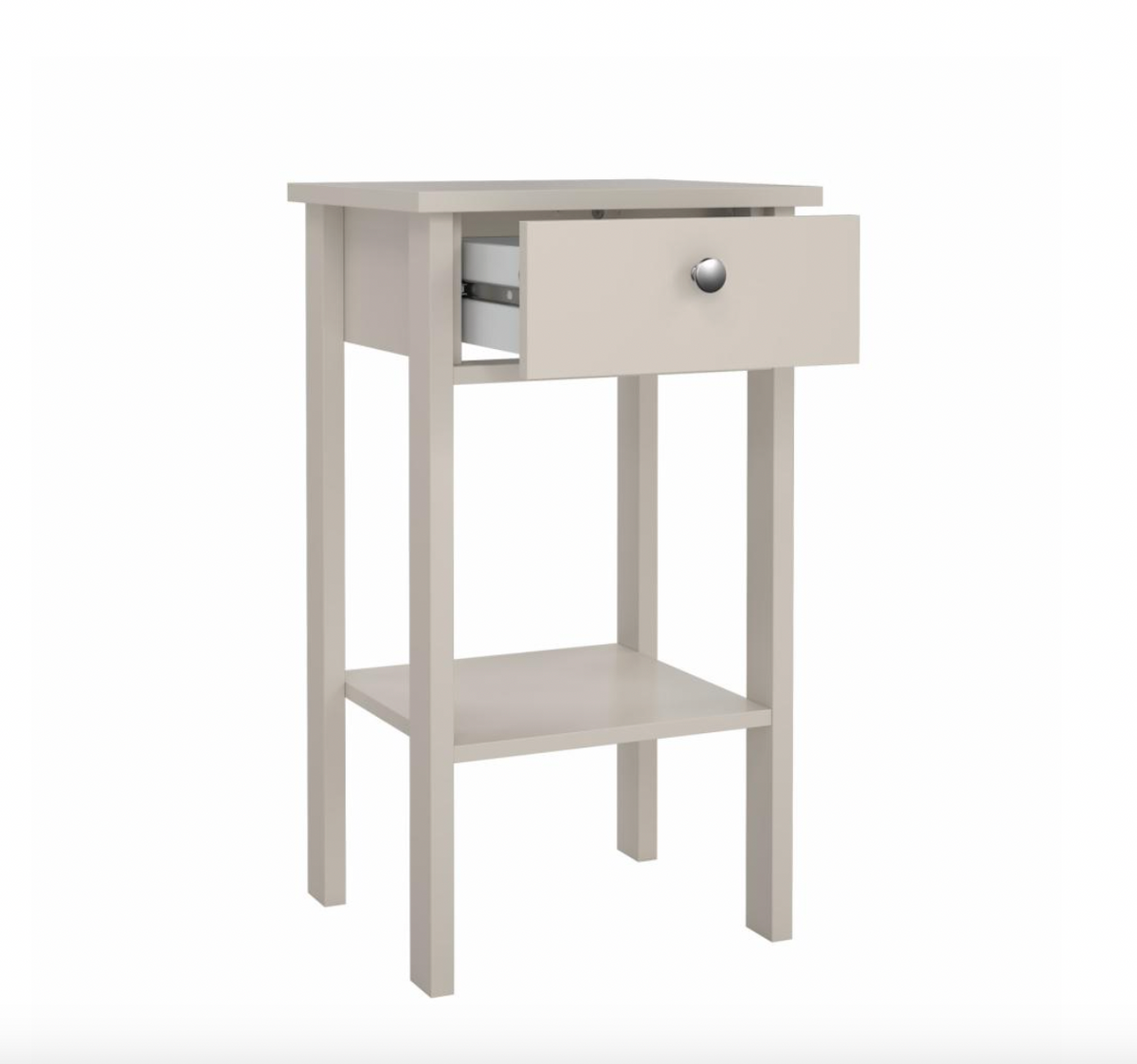Tafel met lade en plank - Cashmere