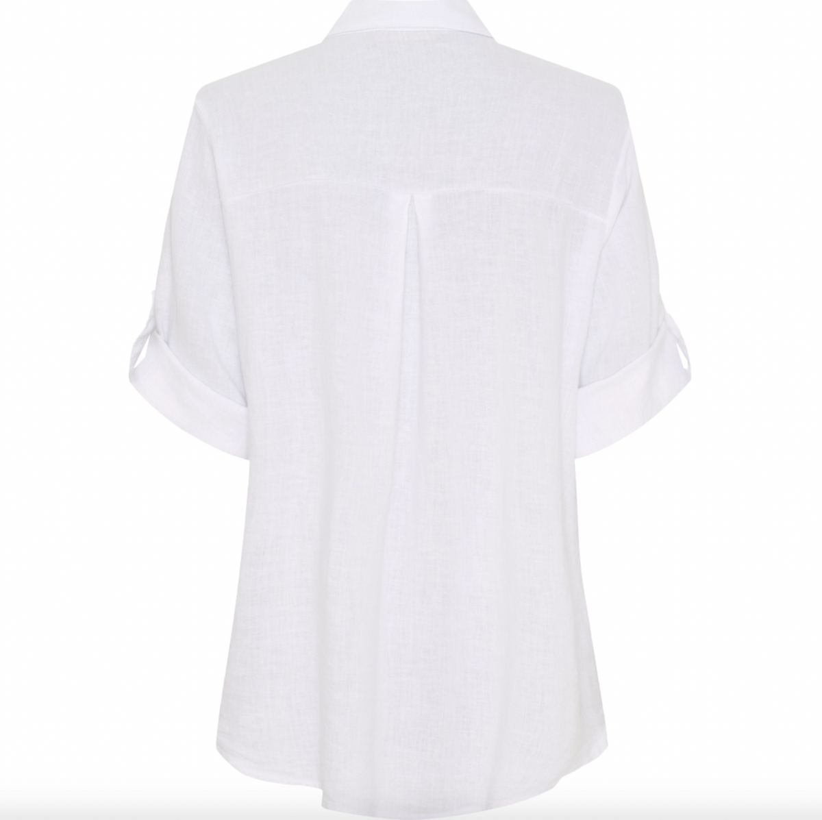 Blouse Kiara linnenmix - Optical White