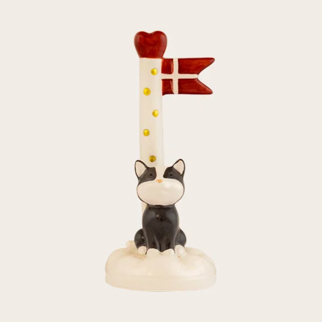 Vlag keramiek – Kat 14 cm