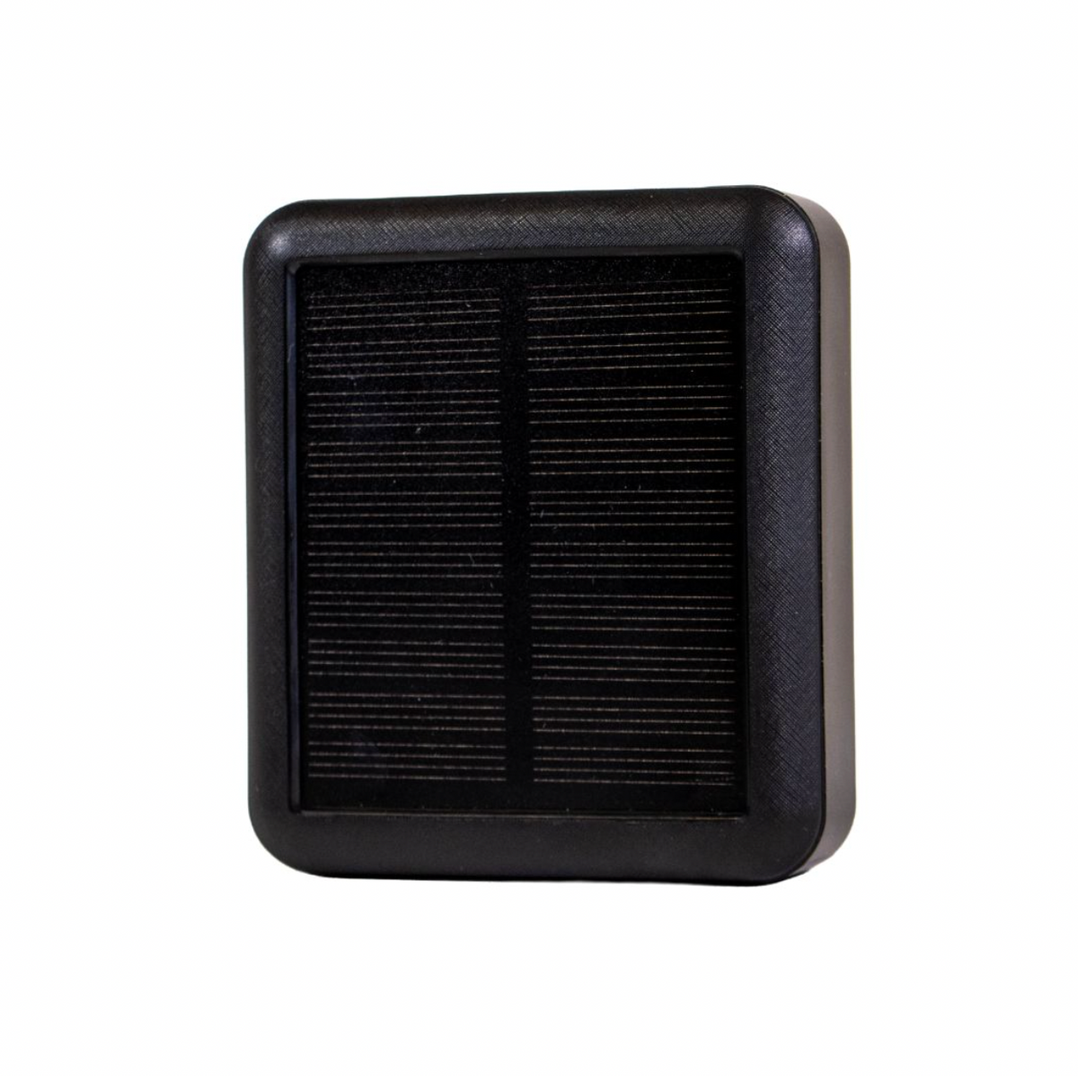 Mini solar powerbank met kabels, 10.000 mAh