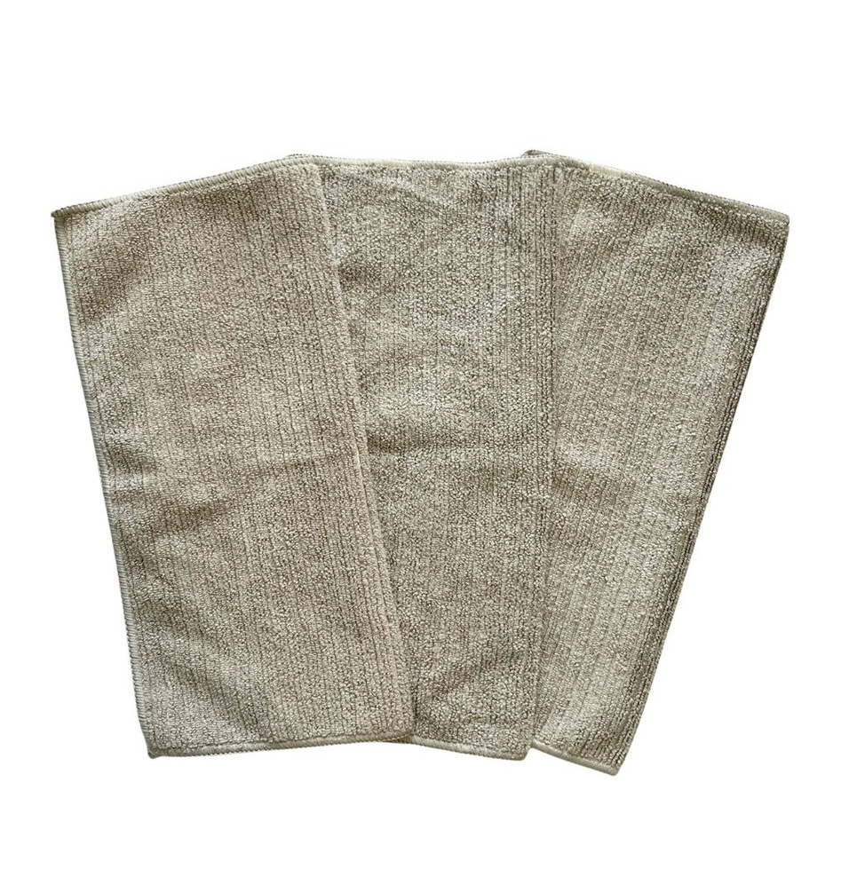 Doekjes 30 x 30 microvezel – Verpakking met 3 stuks