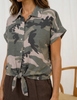 Overhemd Vianne military