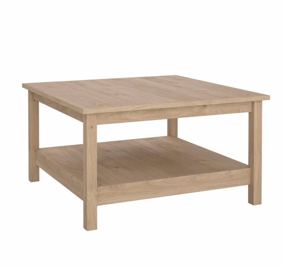Salontafel met plank