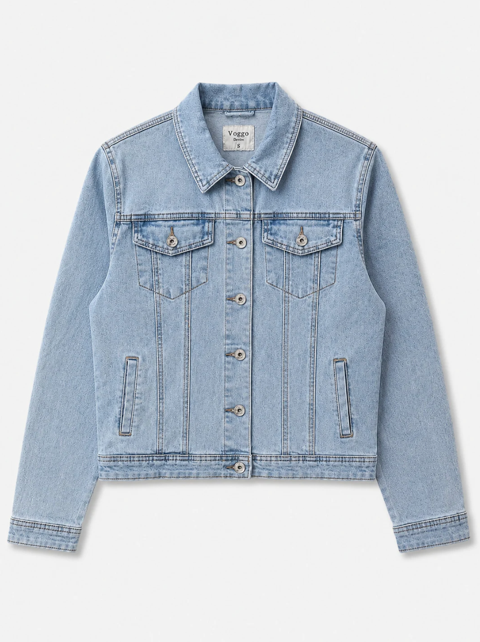 Denim jas Caroline