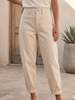 Broek Mom Fit Canvas