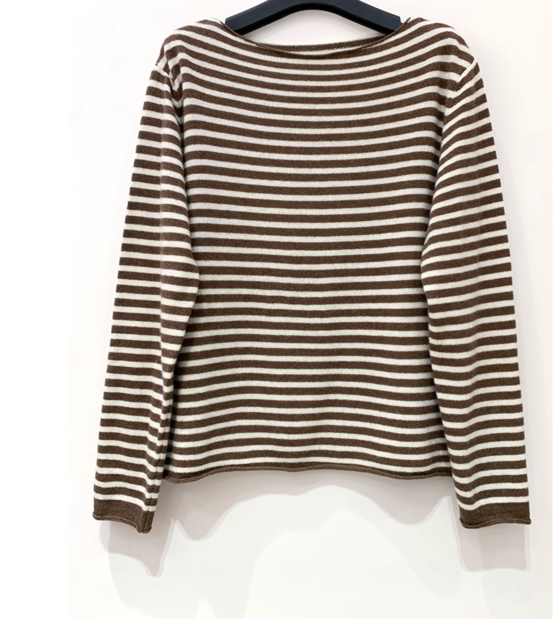 Blouse Cashmere mix - Brown