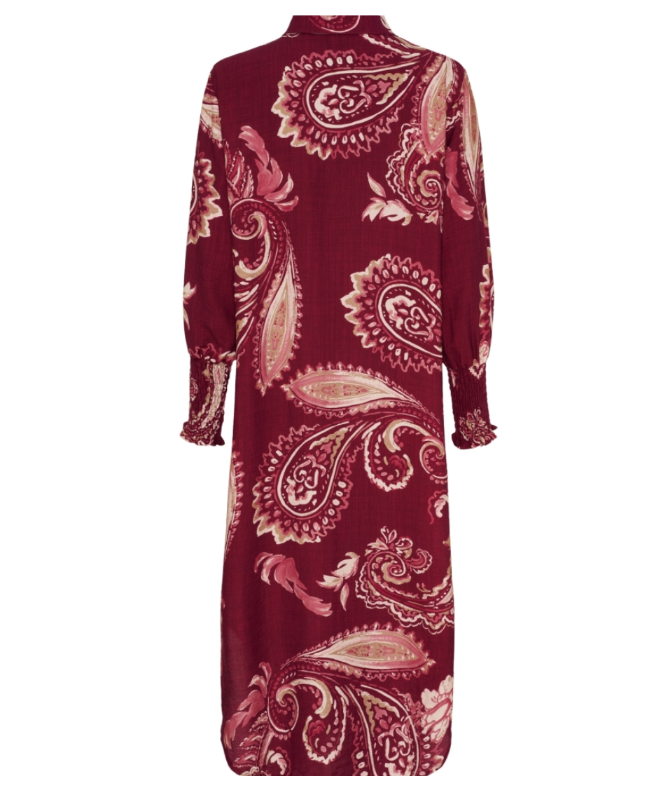 Jurk Moss Bordeaux