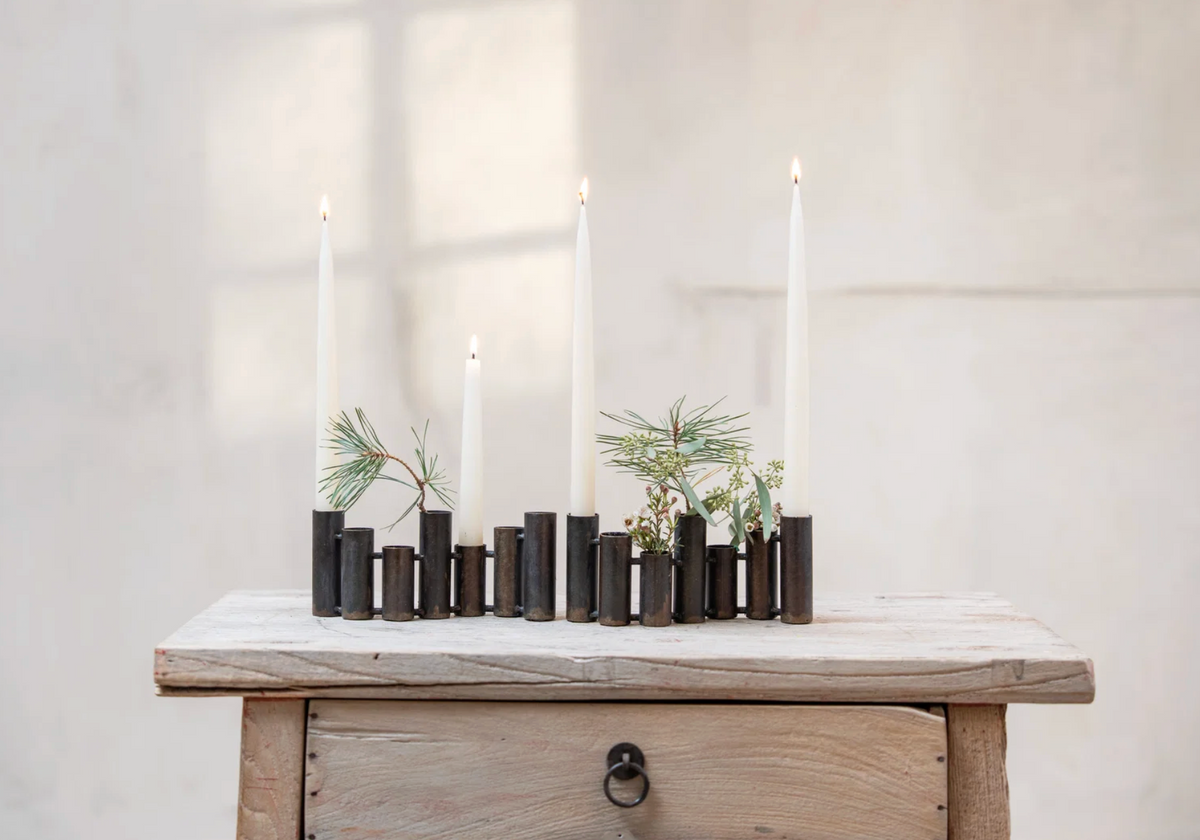 Standaard voor licht en bloemen