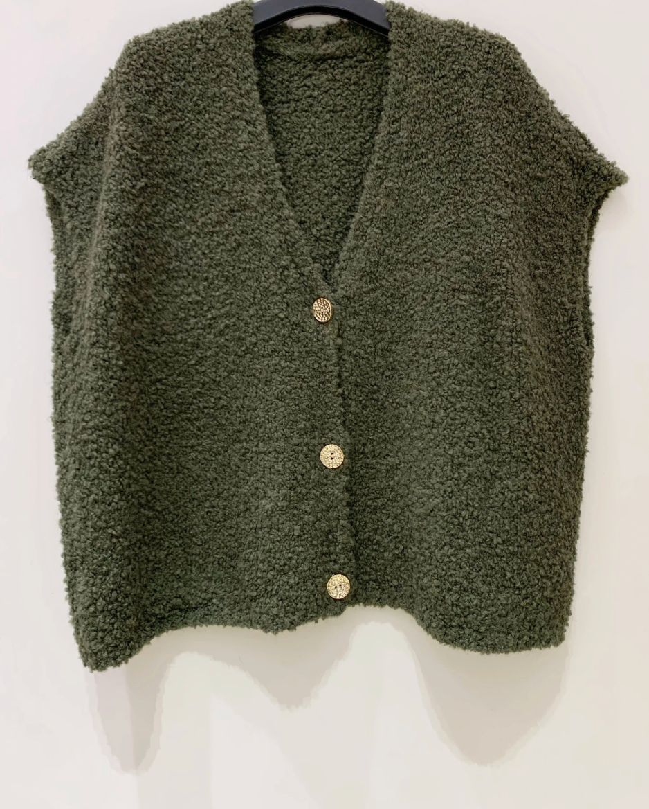 Gilet kaki