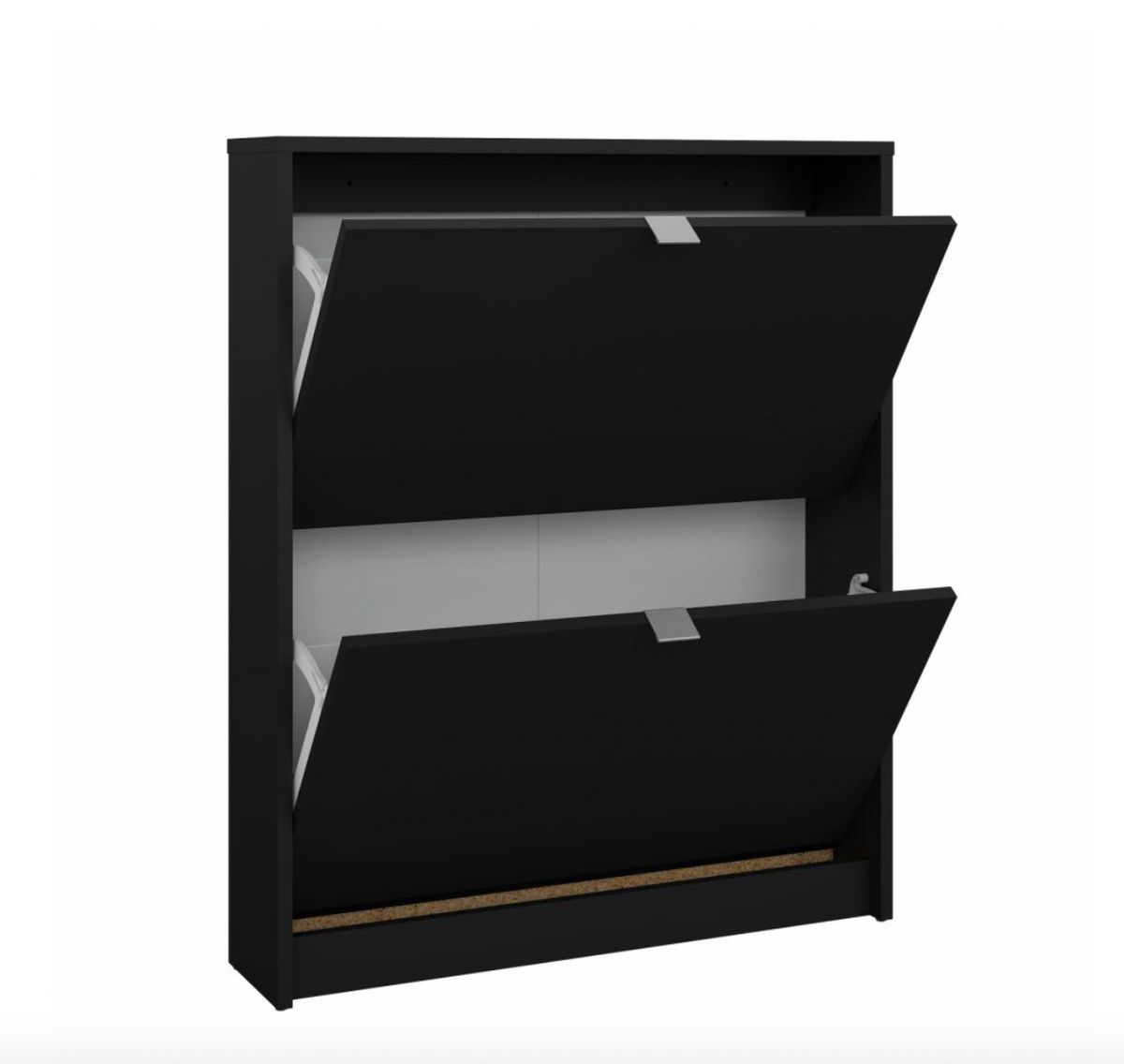 Schoenenkast met 2 vakken - Black