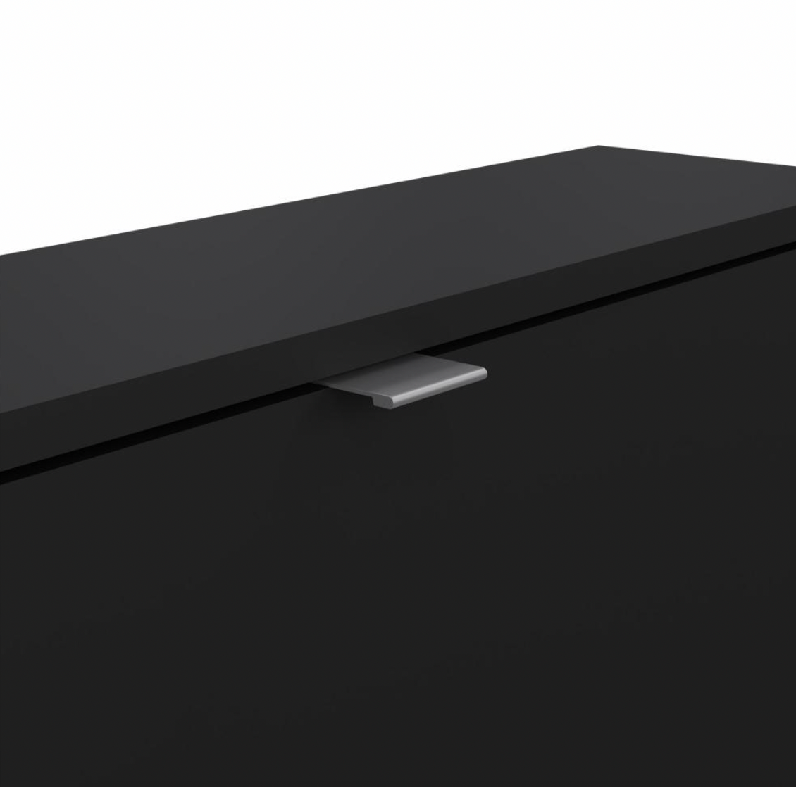 Schoenenkast met 2 vakken - Black