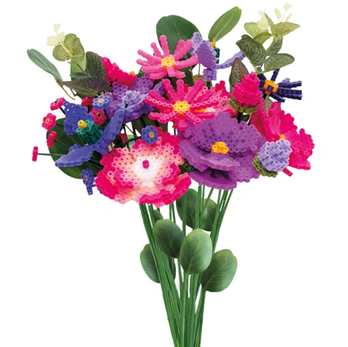 Perlenboeket gerbera - 16 bloemen