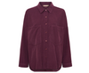 Shirt babycord - Bourgogne