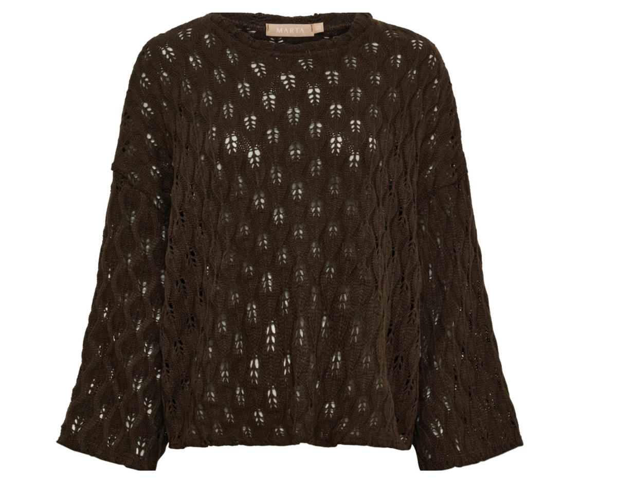 Trui Peach - Brown