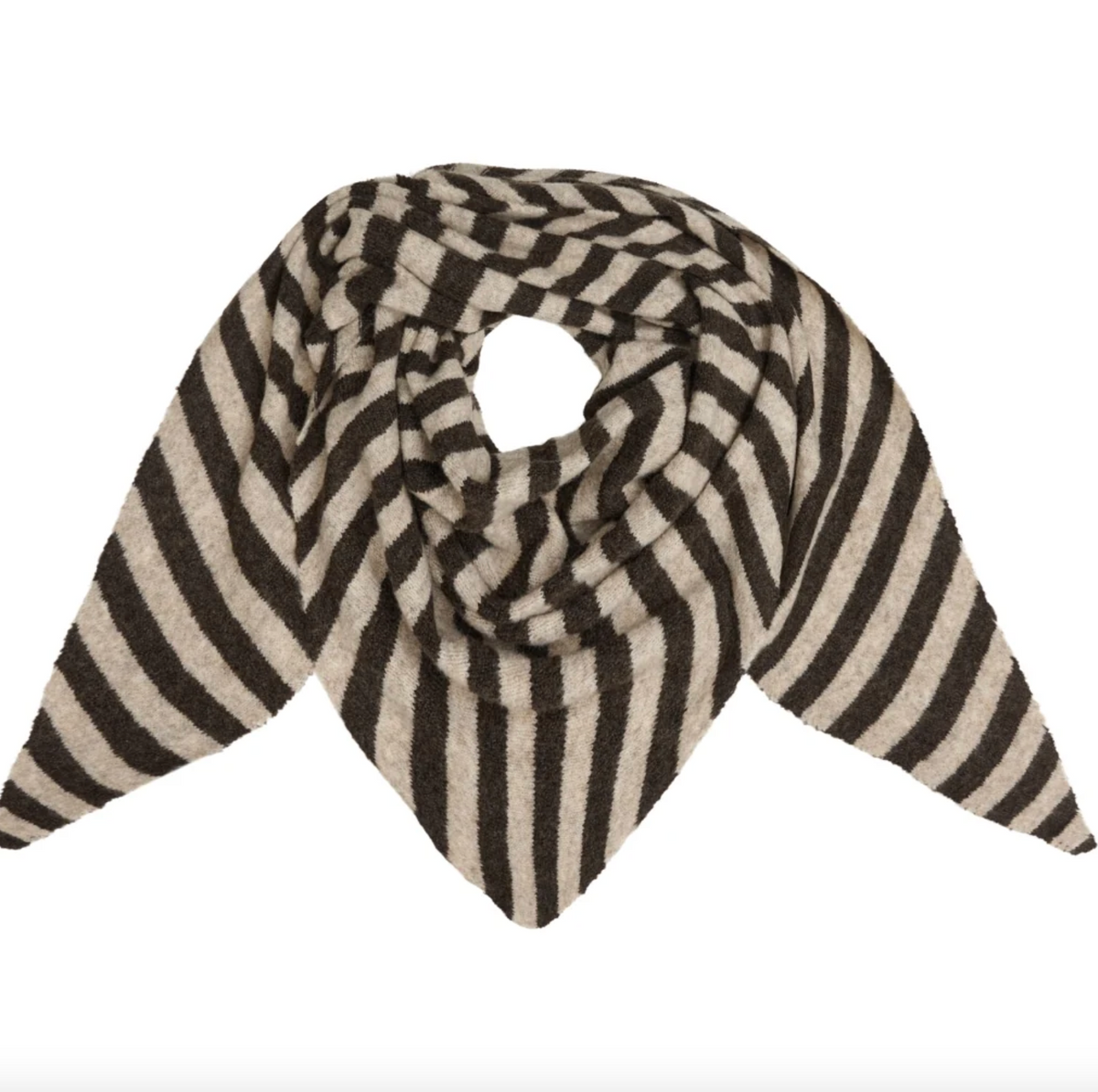 Sjaal kitte - Coffee/Taupe