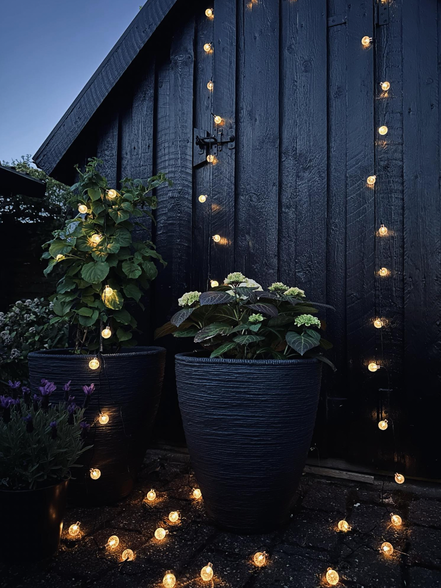 Lichtsnoer Bella op zonne-energie - 50 LED
